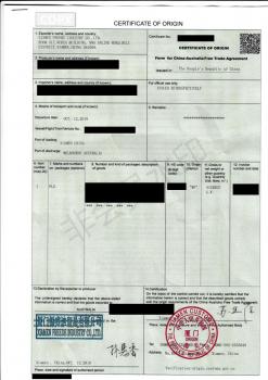 China-Australia Free Trade AGreement